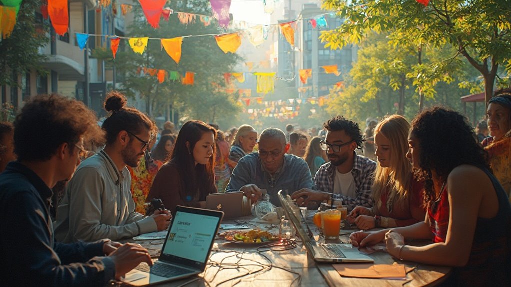 community engagement via technology