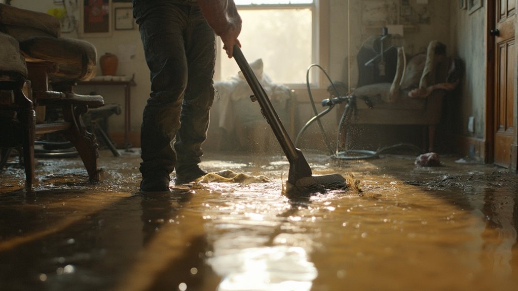 eliminate excess stagnant water