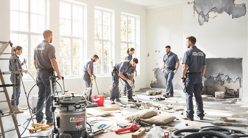 property damage restoration services