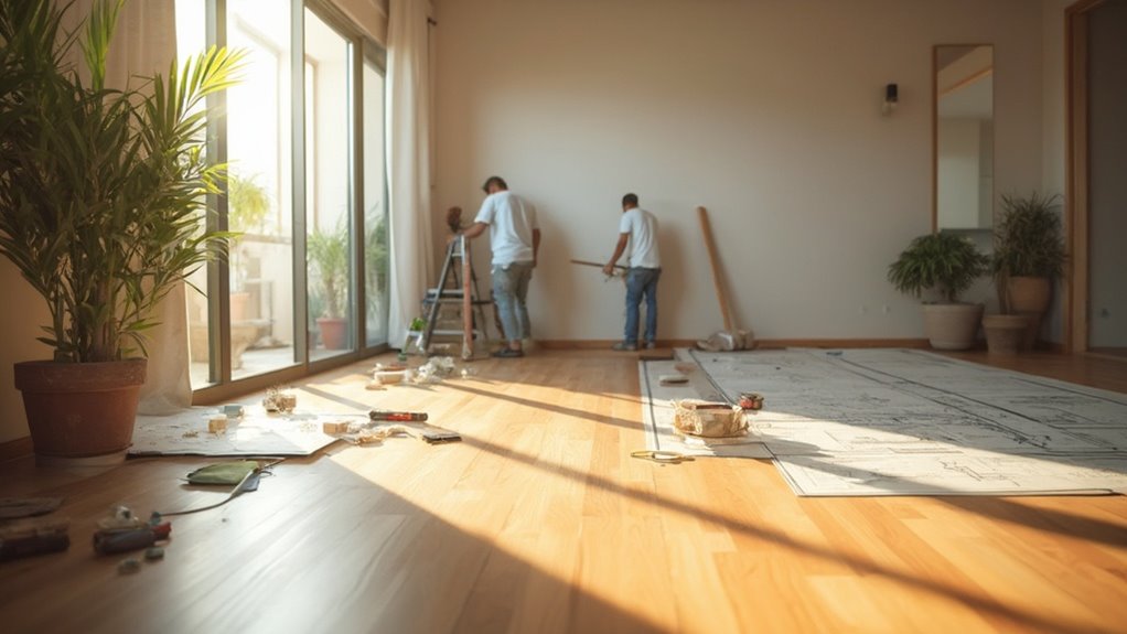 restoration and renovation efforts