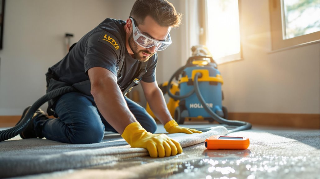 restoration technician daily routine